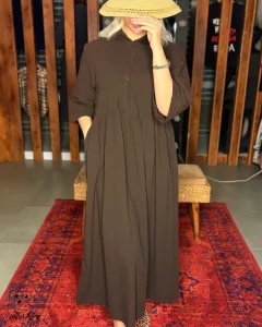 کفتان قهوه ای