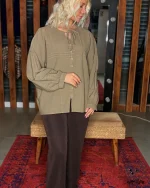شومیز عروسکی لینن 1217 - Image 2