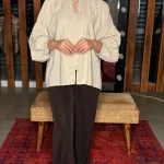 شومیز عروسکی لینن 1217