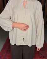 شومیز عروسکی لینن 1217 - Image 7