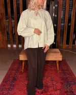 شومیز عروسکی لینن 1217 - Image 4